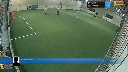 Faute de Martin - BIG TESTO Vs TEAM ORTHO - 20/01/20 21:00 - LIGUE 1 - Poitiers Game Parc