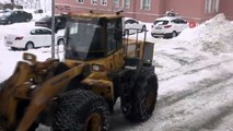 Bitlis'te yollar kapandı, buz sarkıtları oluştu, evler adeta kara gömüldü