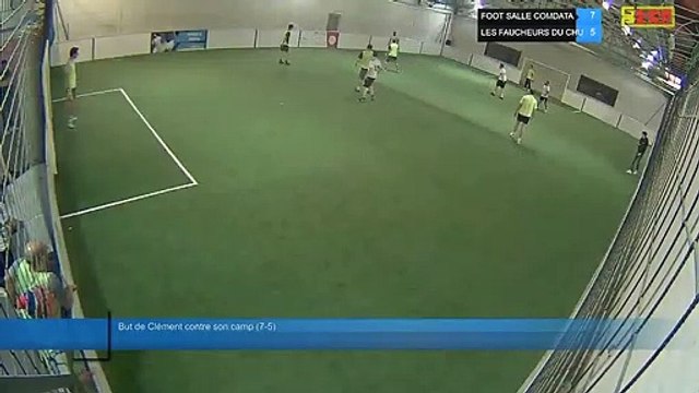 But de Clément contre son camp (7-5) - FOOT SALLE COMDATA Vs LES FAUCHEURS DU CHU - 20/01/20 20:00