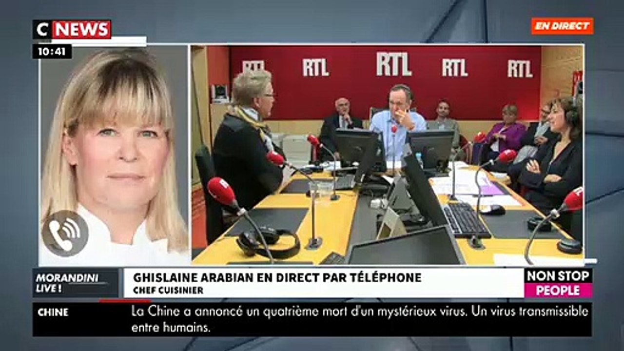 Avec émotion, la chef Ghislaine Arabian réagit au décès de Sébastien Demorand à l’âge de 50 ans - VIDEO