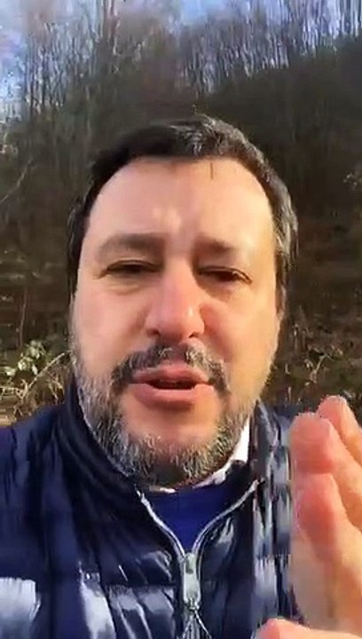 Salvini Sono un uomo felice e fortunato, circondato da un Popolo eccezionale (21.01.20)