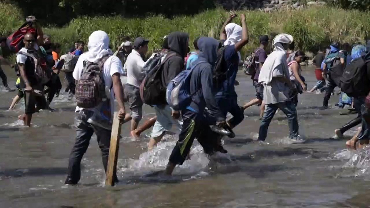 Mexiko: Sicherheitskräfte drängen hunderte Flüchtlinge zurück