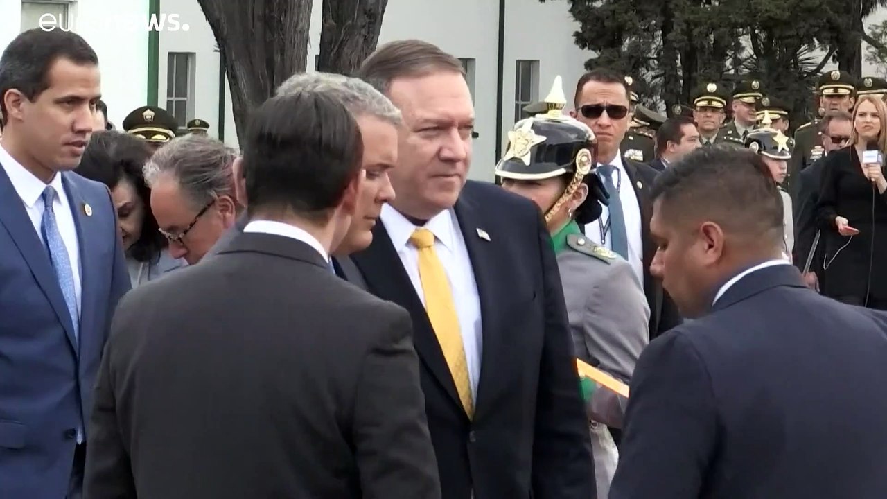 Machtkampf um Venezuela: Guaidó trifft Pompeo