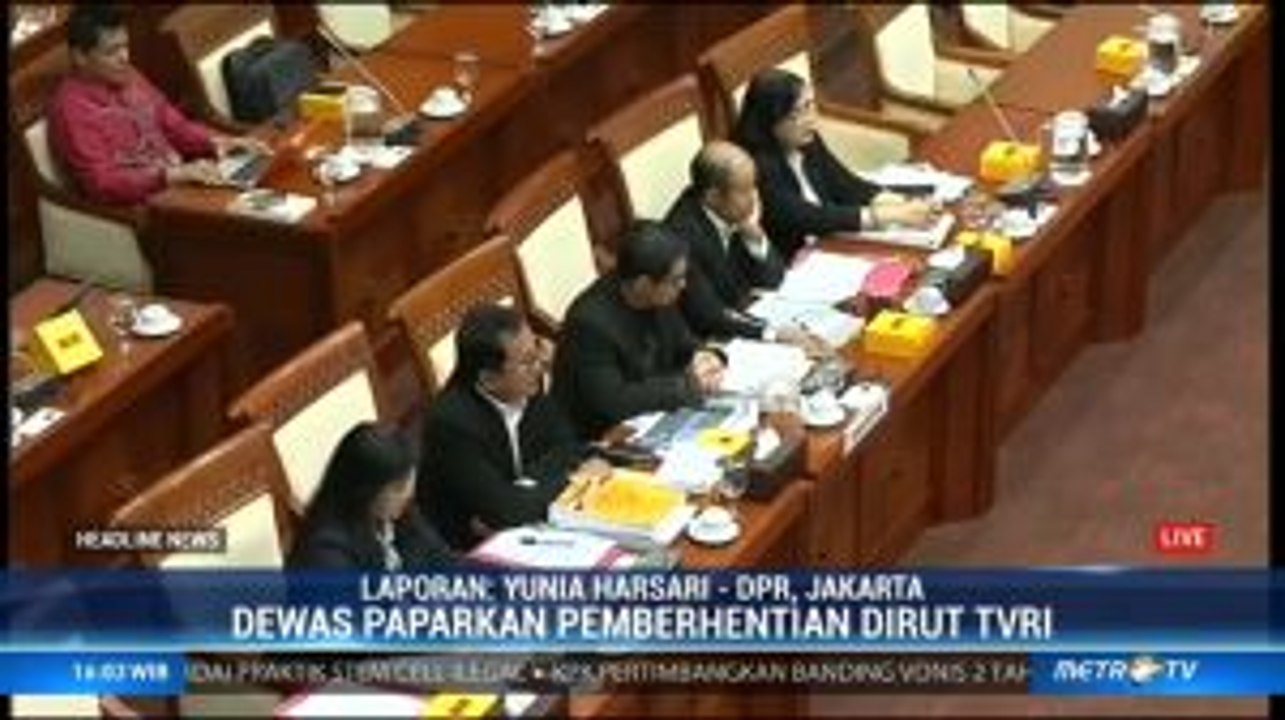 Komisi I DPR Gelar RDP Bersama Dewas TVRI