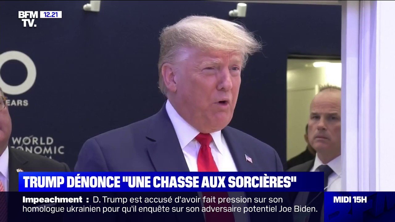 Procès en destitution: Donald Trump dénonce "une chasse aux sorcières"