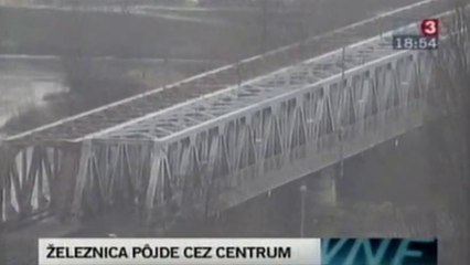 Trenčín: Železnica pôjde cez centrum (20110309)