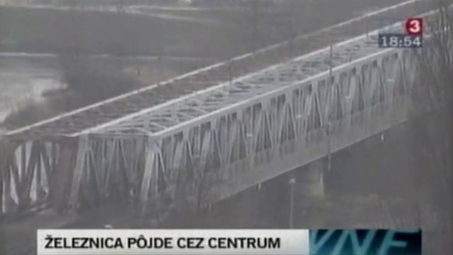 Trenčín: Železnica pôjde cez centrum (20110309)