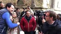 Salvini -L'accoglienza a Castiglione dei Pepoli (BO) (21.01.20)