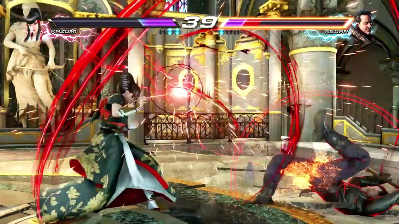 TEKKEN 7 (PC) KAZUMI Vs NEGAN | GAMEPLAY