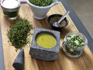 Salsa de chile piquín y chile piquín encurtido - Verónica Garza - Juez de Nuevo León Sabe Bien