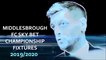 Middlesbrough FC February Sky Bet Championship fixtures