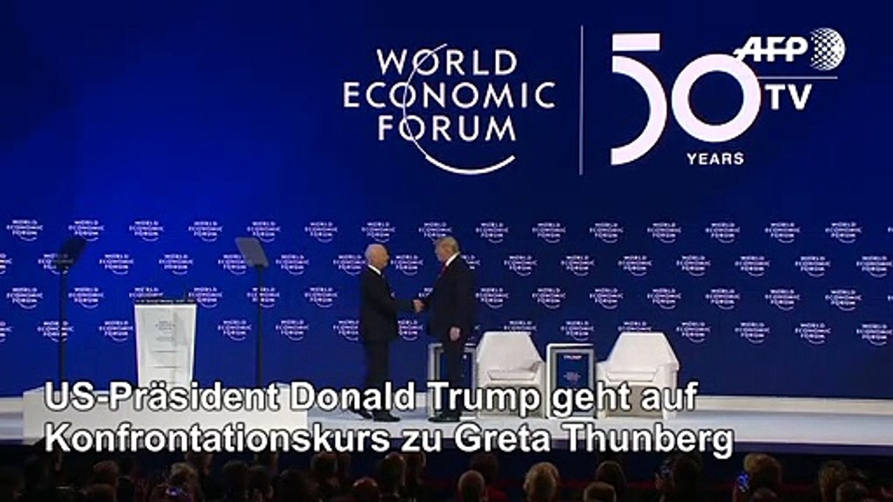 Trump wettert in Davos gegen 'ewige Propheten des Untergangs'
