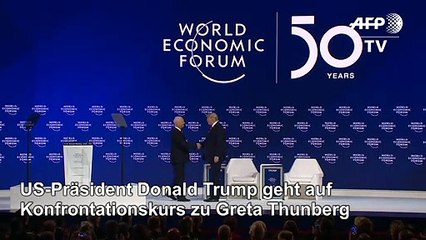 Trump wettert in Davos gegen "ewige Propheten des Untergangs"