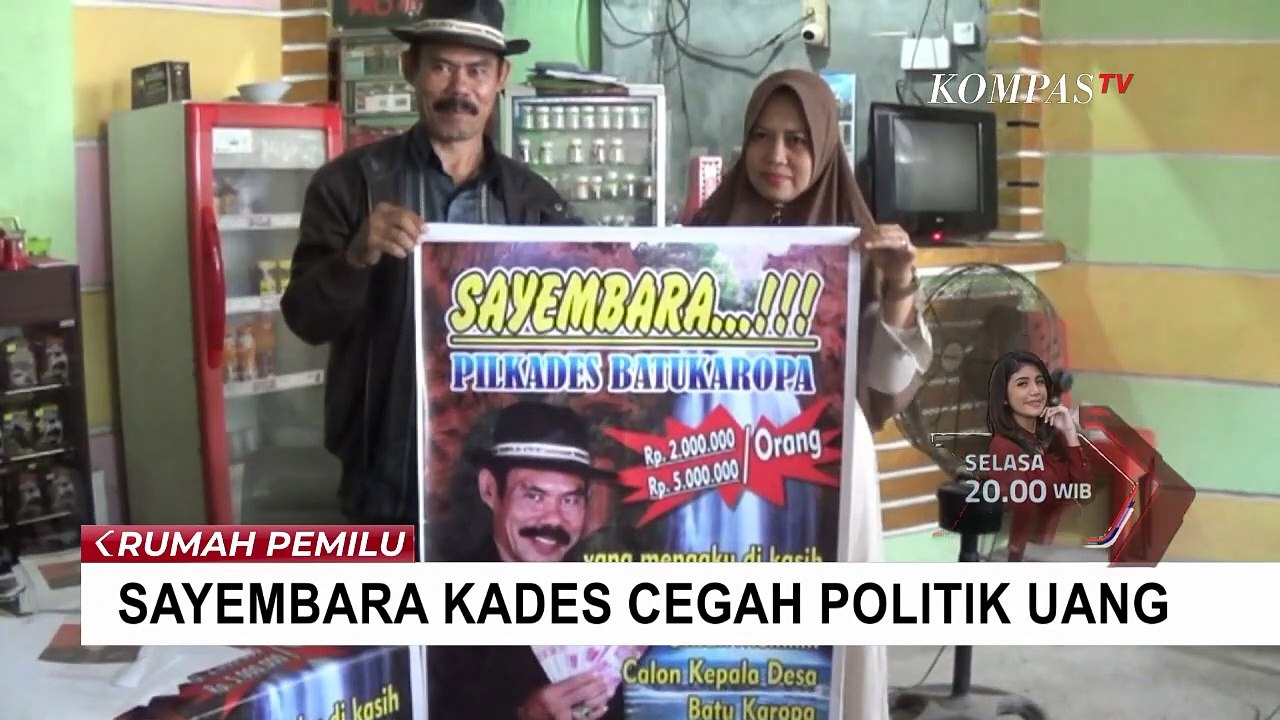 Calon Kepala Desa Ini Ada Cara Unik Untuk Mencegah Praktik Politik Uang
