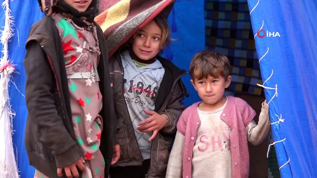 - Halep’ten kaçan siviller hayatta kalmaya çalışıyor- Yüksek kesimlere çıkmaya çalışan siviller manastır çevresine çadır kurdu