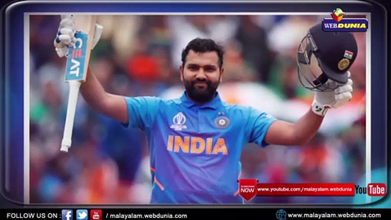 രോഹിത് ബാറ്റ് ചെയ്യുന്നത് സച്ചിനെ പോലെ