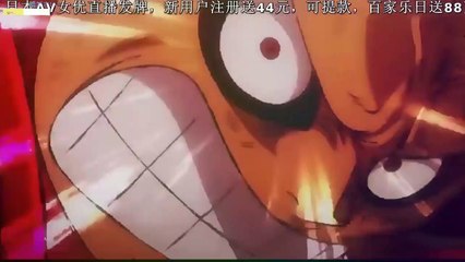 One Piece Stampede Ending! Awakening Douglas Bullet ダグラス・バレット Vs Awakening Mugiwara Luffy モンキー･D･ルフィ-1