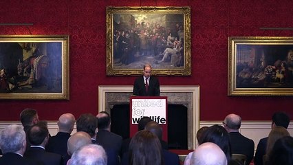 William calls for end to 'abhorrent crime' of illegal wildlife trade