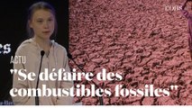 A Davos, Greta Thunberg lance un appel contre « les combustibles fossiles »