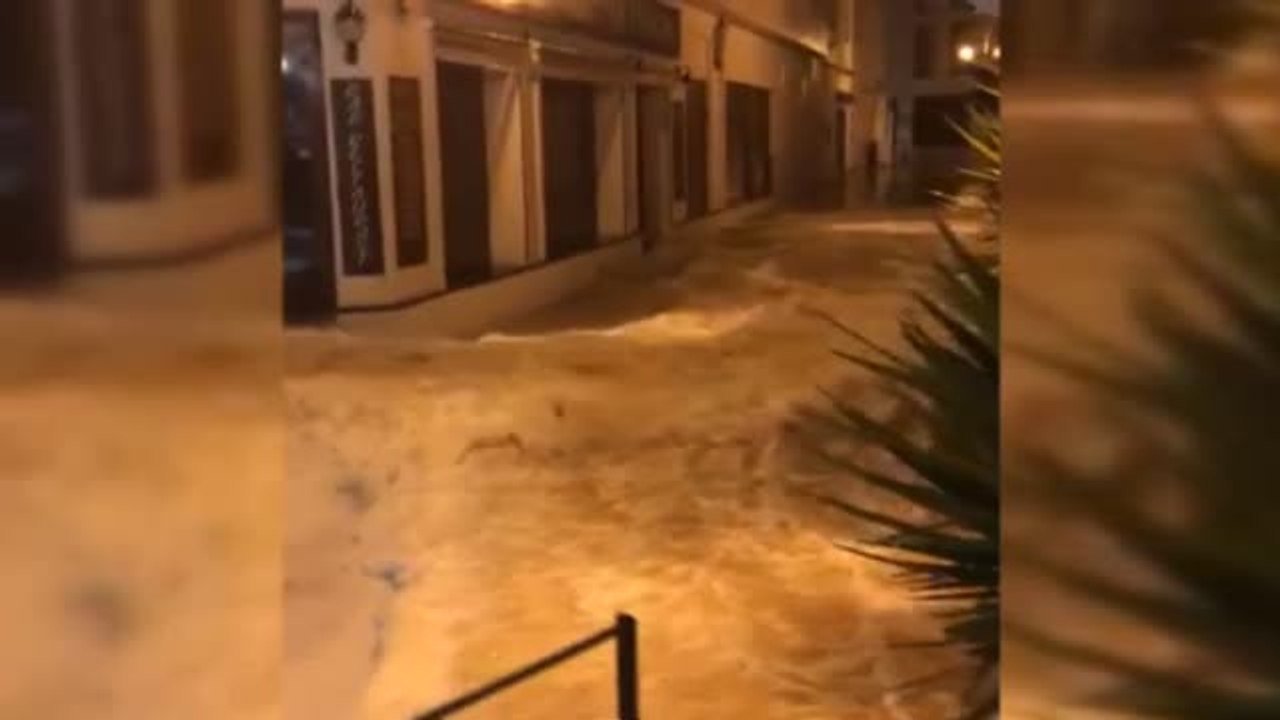 El temporal golpea duramente la provincia de Gerona