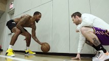 JR Smith Shooting Drills & Workout with NBA Trainer Chris Brickley