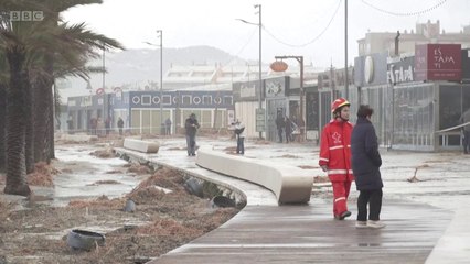 Stuhi te fuqishme godasin Spanjen, 4 viktima