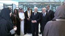 Qatar - Mattarella visita la Biblioteca Nazionale (21.01.20)