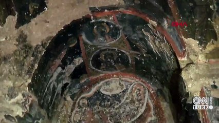 Beşaret Kaya Kilisesi talan edildi