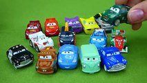 RARE Disney Cars Toys Micro Drifters Colossus XXL Dump Truck Tow Mater Sally Lightning McQueen Toys-
