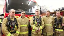 Lytham firefighters support Australia