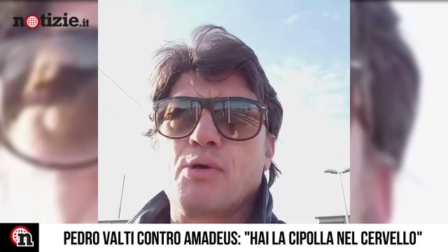 Sanremo 2020, Pedro vs Amadeus: La cipolla ce l'hai nel cervello | Notizie.it