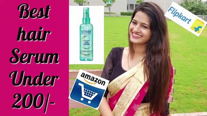 How To Apply Hair Serum Perfectly ||Best Hair Serum In India Under 200 ||  By Mansi-Loves-Fashion - video Dailymotion