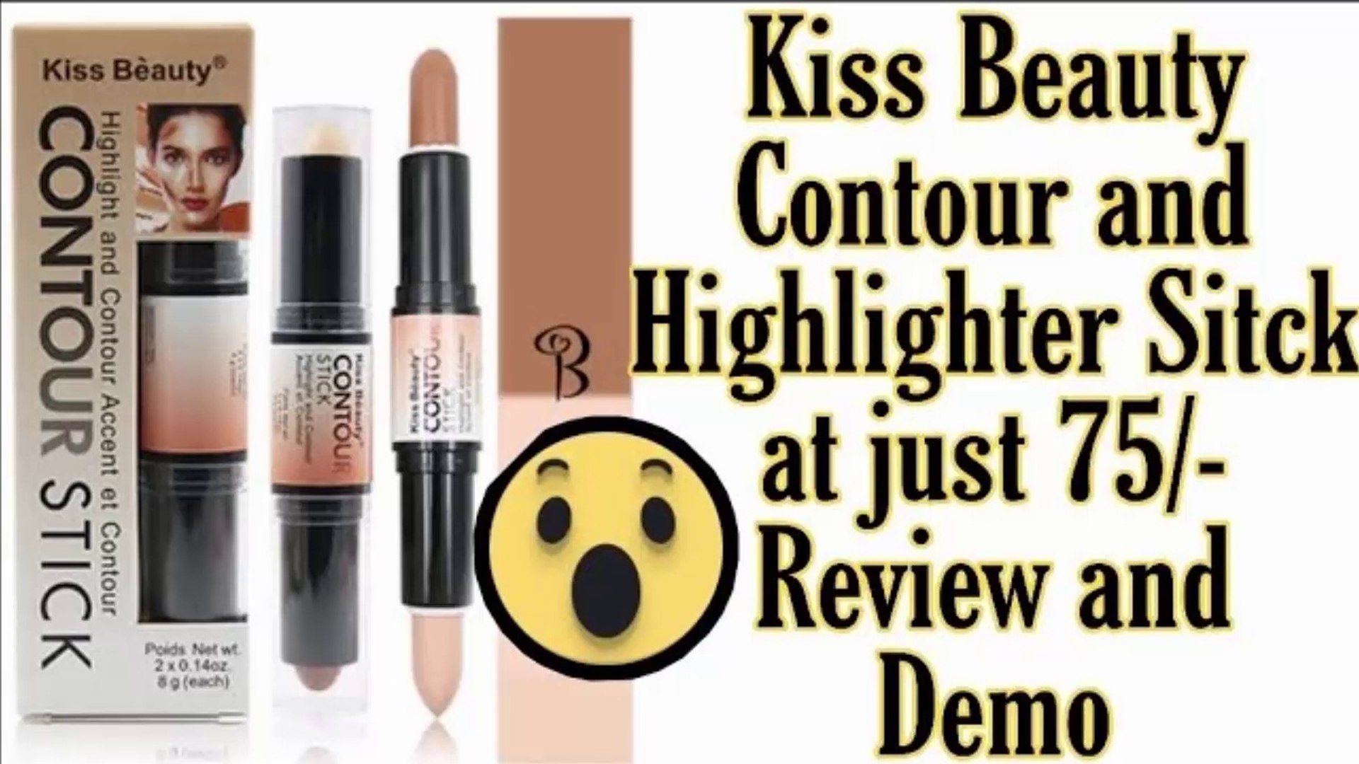 Kiss Beauty Contour Stick Review In Hindi Affordable Contour Highlighter Mansi Loves Fashion Video Dailymotion