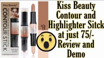 Kiss Beauty Contour Stick Review in hindi || Affordable Contour & Highlighter || Mansi-Loves-Fashion