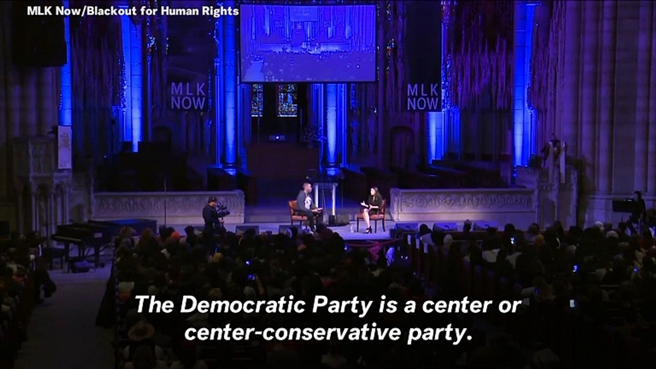 Alexandria Ocasio-Cortez: Democratic Party Is 'Center-Conservative Party,' Adds, No 'Left Party' In The U.S.