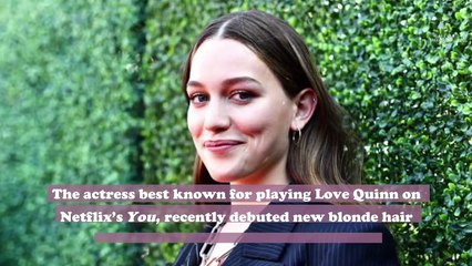 You’s Victoria Pedretti is blonde now, and even Joe Goldberg would do a double-take