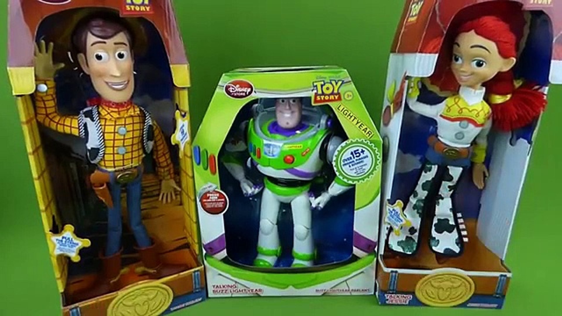 Toy Story Toys 1 2 3 Collection Video Buzz Lightyear Jessie Bullseye Woody Doll 2017 Disney Toys Video Dailymotion