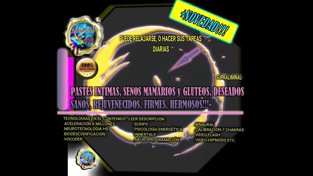 ✅PARTES INTIMAS SANAS, REGENERADAS, EMBELLECIDAS, REJUVENECIDAS; SENOS, GLÚTEOS Y PIERNAS DESEADAS, SANAS Y DIVINAS!!!SÚPER EFECTIVO!!!✅