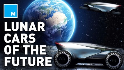 Take a drive to the moon in one of these lunar concept cars