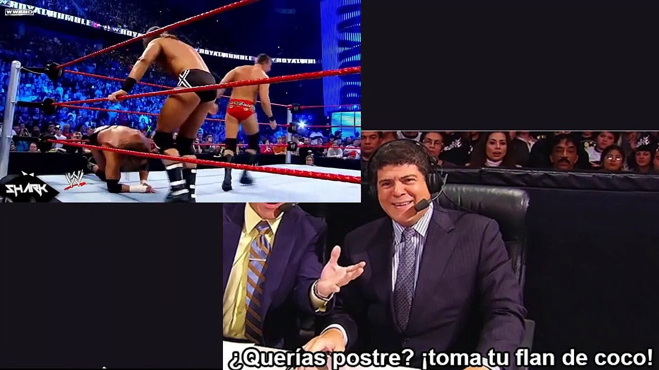 Carlos Cabrera menciona a Chris Benoit en vivo