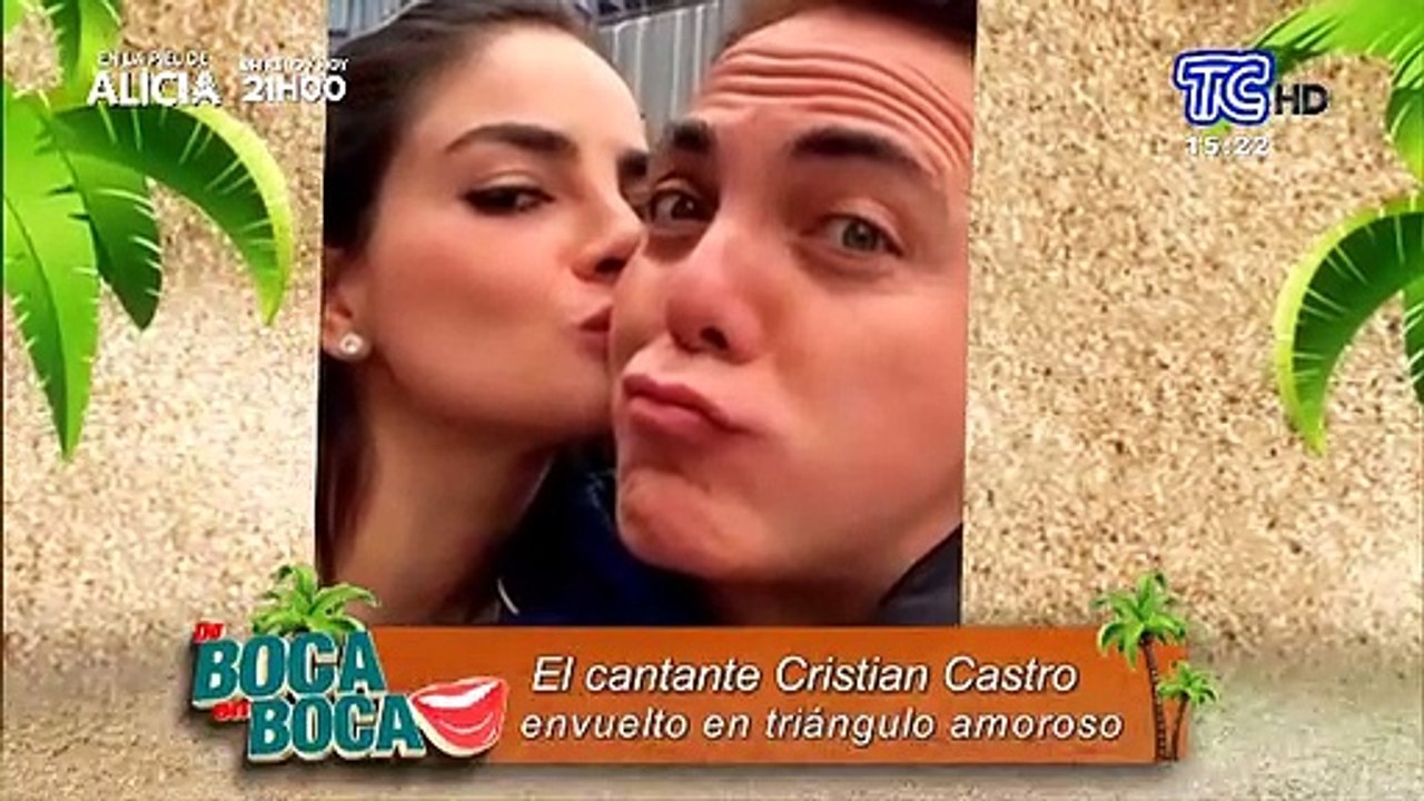 Cristian Castro en el ojo del huracán por un enfrentamiento con supuesta amante