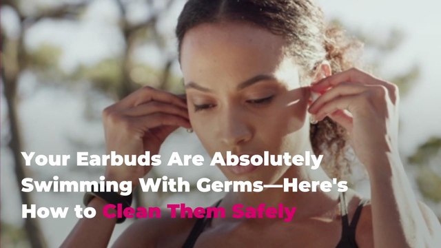 Your Earbuds Are Absolutely Swimming With Germs—Here's How to Clean Them Safely