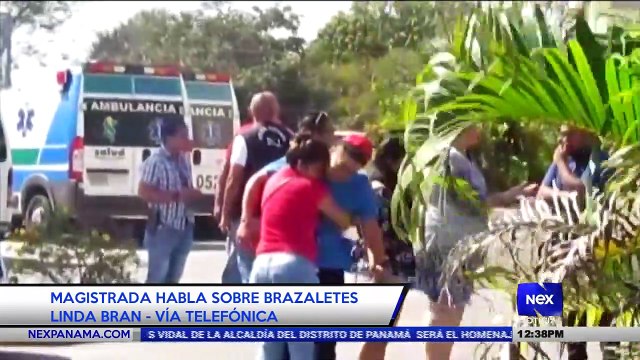 Magistrada habla sobre brazaletes - Nex Noticias