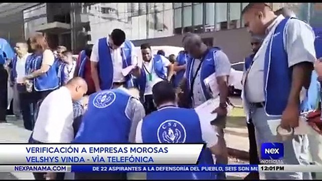 Verificación a empresas morosas - Nex Noticias