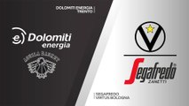 Dolomiti Energia Trento - Segafredo Virtus Bologna Highlights | 7DAYS EuroCup, T16 Round 3