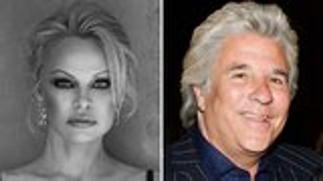 Pamela Anderson and Movie Mogul Jon Peters Tied...