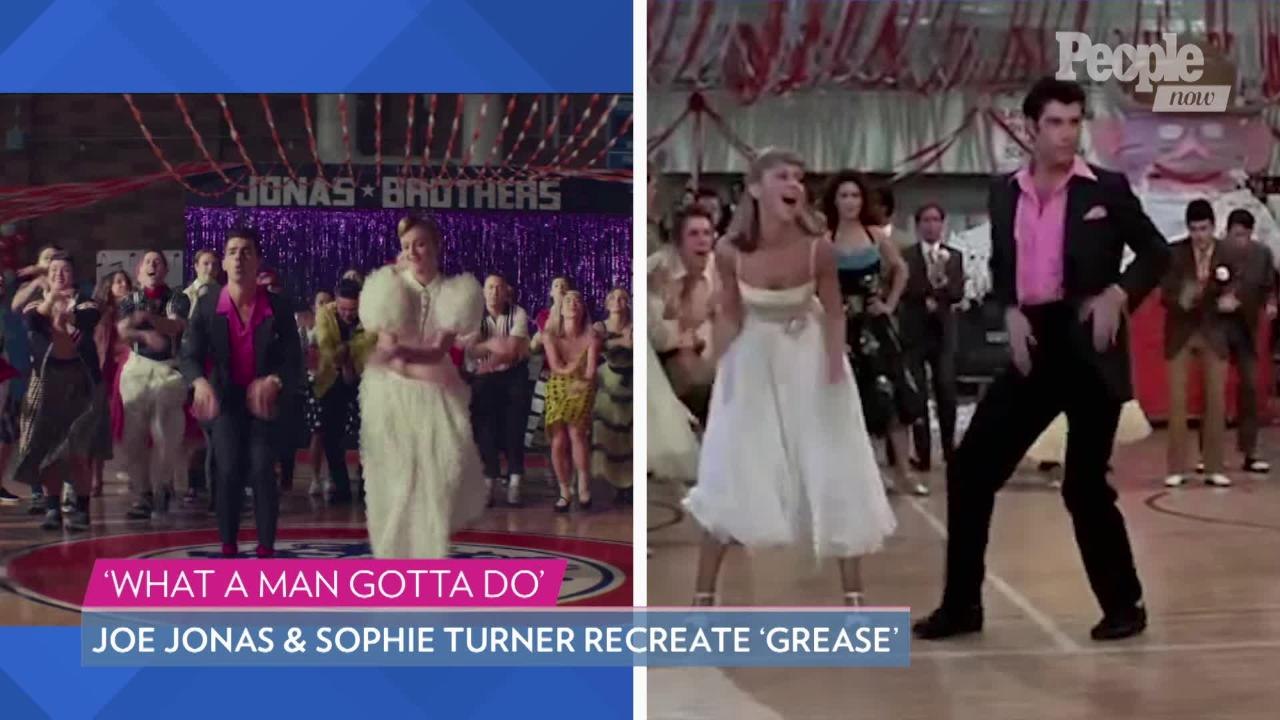 Nick, Joe and Kevin Jonas Recreate Classic Films with Their Wives for 'What a Man Gotta Do' Video