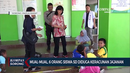 MUAL MUAL 6 ORANG SISWA SD DIDUGA KERACUNAN JAJANAN