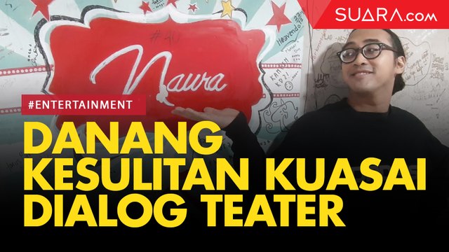 Dimas Danang Kesulitan Kuasai Dialog Teater Penambahan Reso