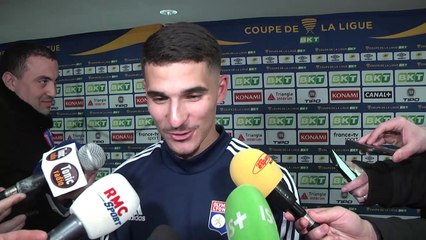 OL : Houssem Aouar raconte son joli but